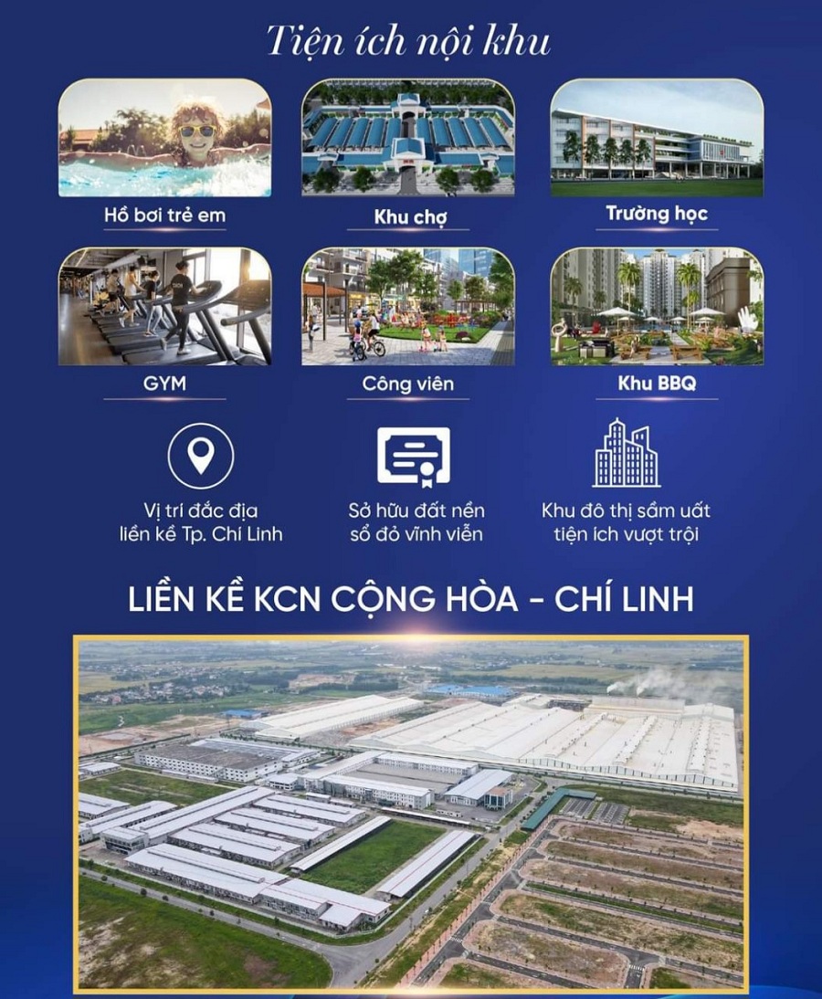 Khu đô Thị Phía Đông Thành Phố Chí linh